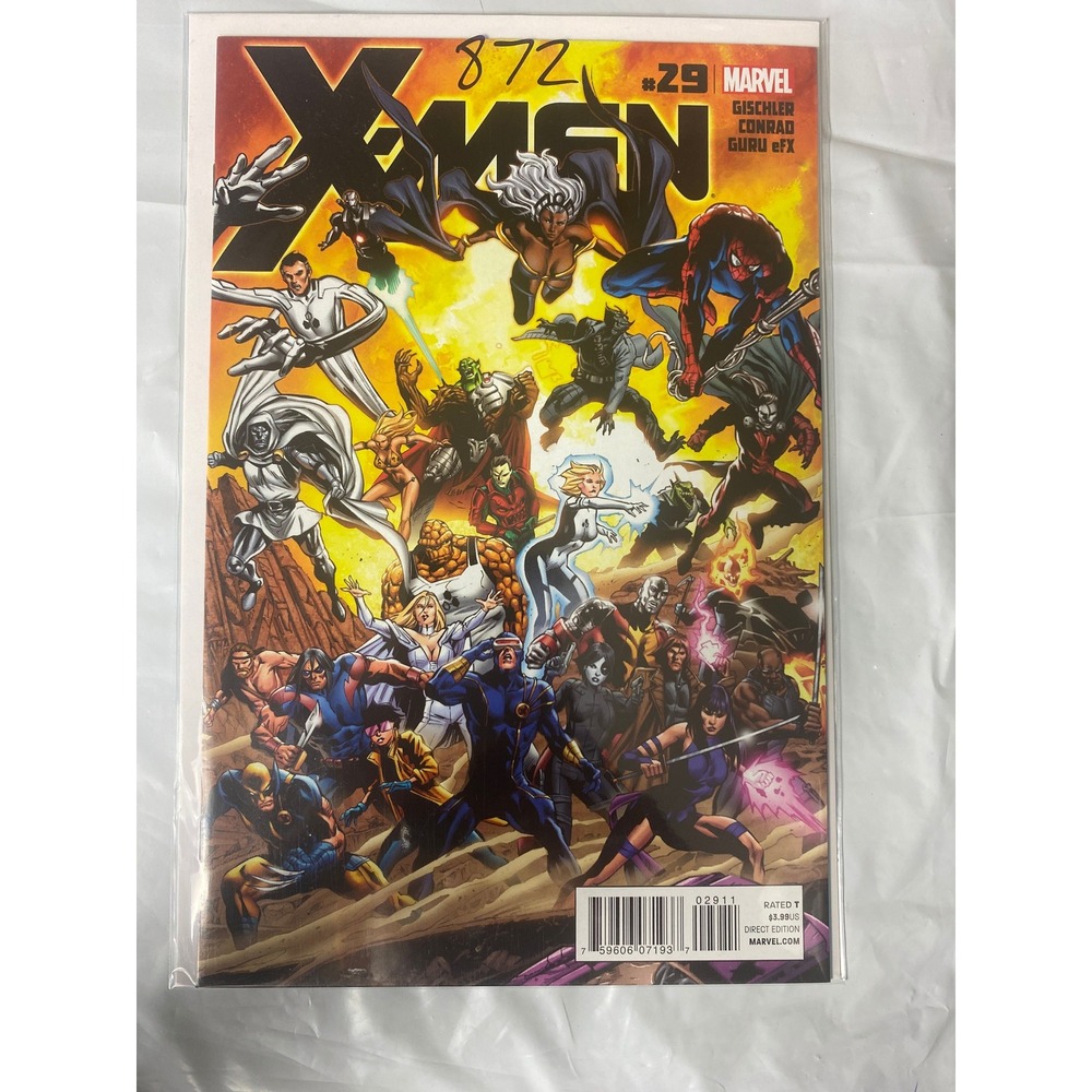 Marvel X-Men Vol 3 #29 Spider-Man Fantastic Four Dr Doom 2012 Modern‎ Age Comic